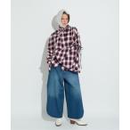 ブラウス シャツ 4WAYチェックブラウ