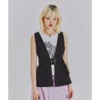 ブラウス シャツ チノVEST レディー�