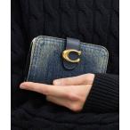 ショッピングコーチ 財布 財布 タビー ウォレット・ラブド デニム レディース メンズ