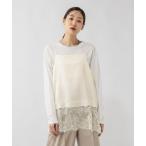 ショッピングキャミソール キャミソール サテンレースキャミ/642681