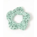 ショッピングシュシュ シュシュ マクラメフラワーシュシュ