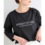 tシャツ ウォッシャブル / シンプルロゴロンTEE レディース