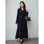 ショッピングサテン ワンピース ダブルサテングレースワンピース