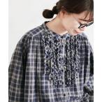 「soulberry」 長袖ブラウス M グレー レディース