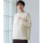 「23区」 長袖ニット 38 ベージュ レディース