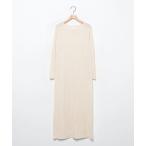 「TODAYFUL」 ニットワンピース 38inch ベージュ レディース