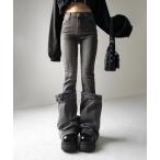 「me+em select」 デニムパン