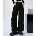 [Mela] тренировочный брюки S черный женский 