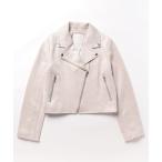 「MERCURYDUO」 ライダースジャケット FREE ライトグレー レディース