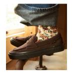 「VANS」 スリッポン 5 ブラウン メン