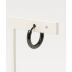 [LION HEART] серьги ( одна сторона уголок для ) M оттенок черного прочее мужской 