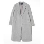 「INDIVI」 チェスターコート 38 グレー レディース