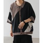 [epnok] вязаный кардиган SMALL черный мужской 