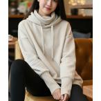 パーカー 「OP/オーピー」レディース　フーディー　ネックウォーマー・サムホール付　裏毛　プルオーバーパーカー レディース