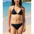 ショッピングビラボン 水着 「BILLABONG/ビラボン」LOGO TAPE HOLTER BIKINI/水陸両用　パイピングデザイン　UVカット　三角ビキニ(水着) レ