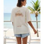 tシャツ 「RIPCURL（リップカール）」SURF TOUR HERITAGE FIT　レディース　バックプリント　半袖　Tシャツ レディース