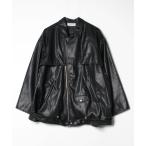 「ADRER」 ライダースジャケット SMALL ブラック メンズ