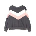 「Abercrombie&Fitch」 スウェットカットソー M ブラック レディース