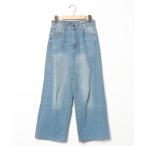 [NAVY] Denim брюки 27 голубой женский 