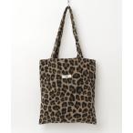 「Uhr」 レオパードトートバッグ - 
