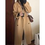 「CHUL」 チェスターコート MEDIUM キャメル レディース
