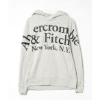 「Abercrombie&Fitch」 プルオーバーパーカー S ベージュ レディース