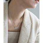 [select MOCA] колье FREE серебряный женский 