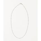 「agete」 ネックレス - シルバー レディース