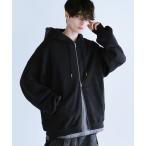 「LILL」 ジップアップパーカー S 