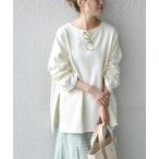 「SHIPS any」 スウェットカットソー ONE SIZE オフホワイト レディース