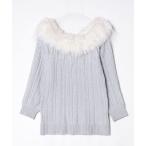 「EATME」 長袖ニット FREE グレー レディース