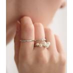 指輪 リング エシェルパールWフィンガーリング レディース