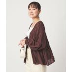 ブラウス シャツ 全方位映えギャザーブラウス レディース