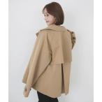 トレンチコート コート 「mayu × LIAN」ハーフトレンチコート レディース