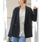 ジャケット テーラードジャケット 「26SS新作/吸水速乾/手洗い可」ドライスラブ テーラードジャケット レディース