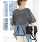 tシャツ 「26SS新作」チュニックロゴT レディース