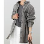 ブラウス シャツ 8ozデニムシャツ レディース