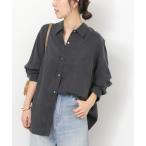 ブラウス シャツ 「26SS新作」キュプラオーバーサイズシャツ レディース