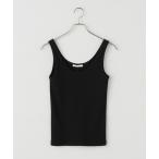 タンクトップ ノースリーブ rib タンクトップ レディース