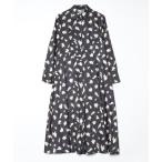 「allureville」 シャツワンピース 2 ブラック レディース
