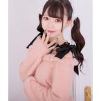 「Pal elfy」 長袖ニット フリー ピンク レディース