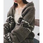 「Kastane」 長袖ニット FREE ブラウン レディース