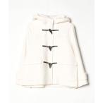 「green label relaxing」 ダッフルコート 36 オフホワイト レディース