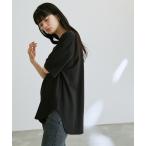 「ADAM ET ROPE'」 半袖Tシャツ FREE ブラック レディース