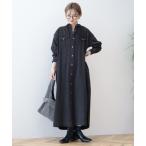 「AMERICAN HOLIC」 シャツワンピース M ブラック レディース