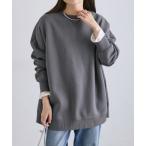 「PUAL CE CIN」 スウェットカットソー FREE チャコールグレー レディース