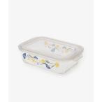 ショッピングクール キッチン フルールデュクール耐熱ガラス保存容器L