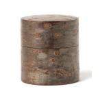 ショッピング皮 キッチン 藤木伝四郎商店 / 総皮茶筒 平 霜降皮