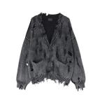 カーディガン DankeSchon/ダンケシェーン/ACID WASH TENJIKU CARDIGAN レディース メンズ