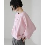 カーディガン リングドットクルーカーディガン 649889 レディース